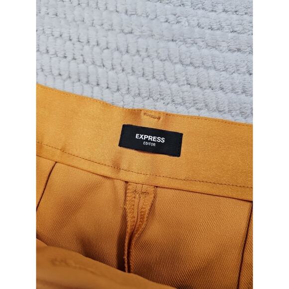 Express Pants Womens 6 Regular Editor Straight Ankle High Rise - Picture 5 of 10